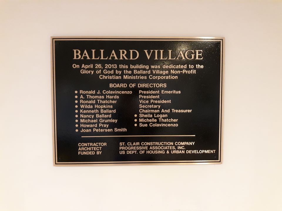 Ballard Village - Front Entrance